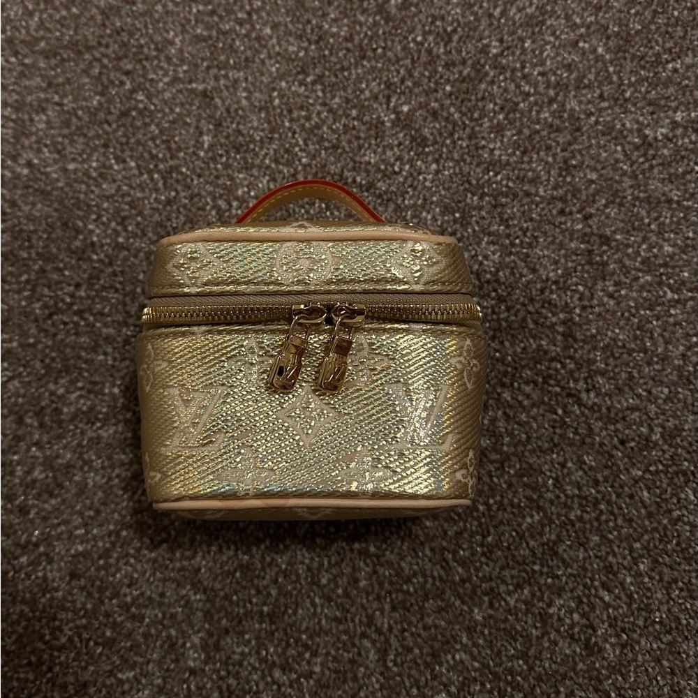 Louis Vuitton Gold Vanity bag
